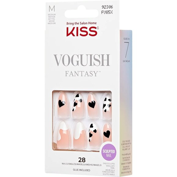 KISS Voguish Fantasy Nails Medium Length - Coastal Dream - Picture 1 of 5